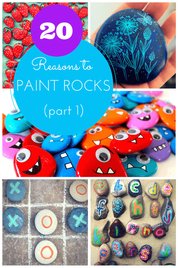 20 Reasons to Paint Rocks (yes, really!) part 1 – Hodge Podge